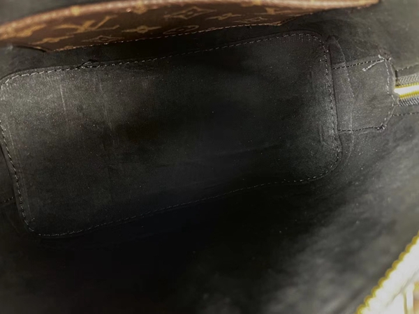 ルイヴィトンバッグ角部分ディテール